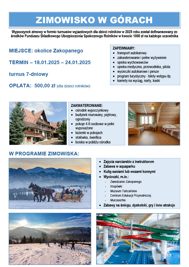 Oferta zimowiska